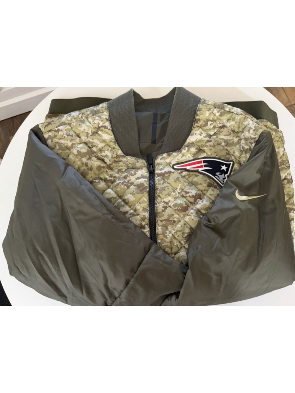 AUTHENTIC Nike New England Patriots Salute to Service Reversible Jacket Men's XL